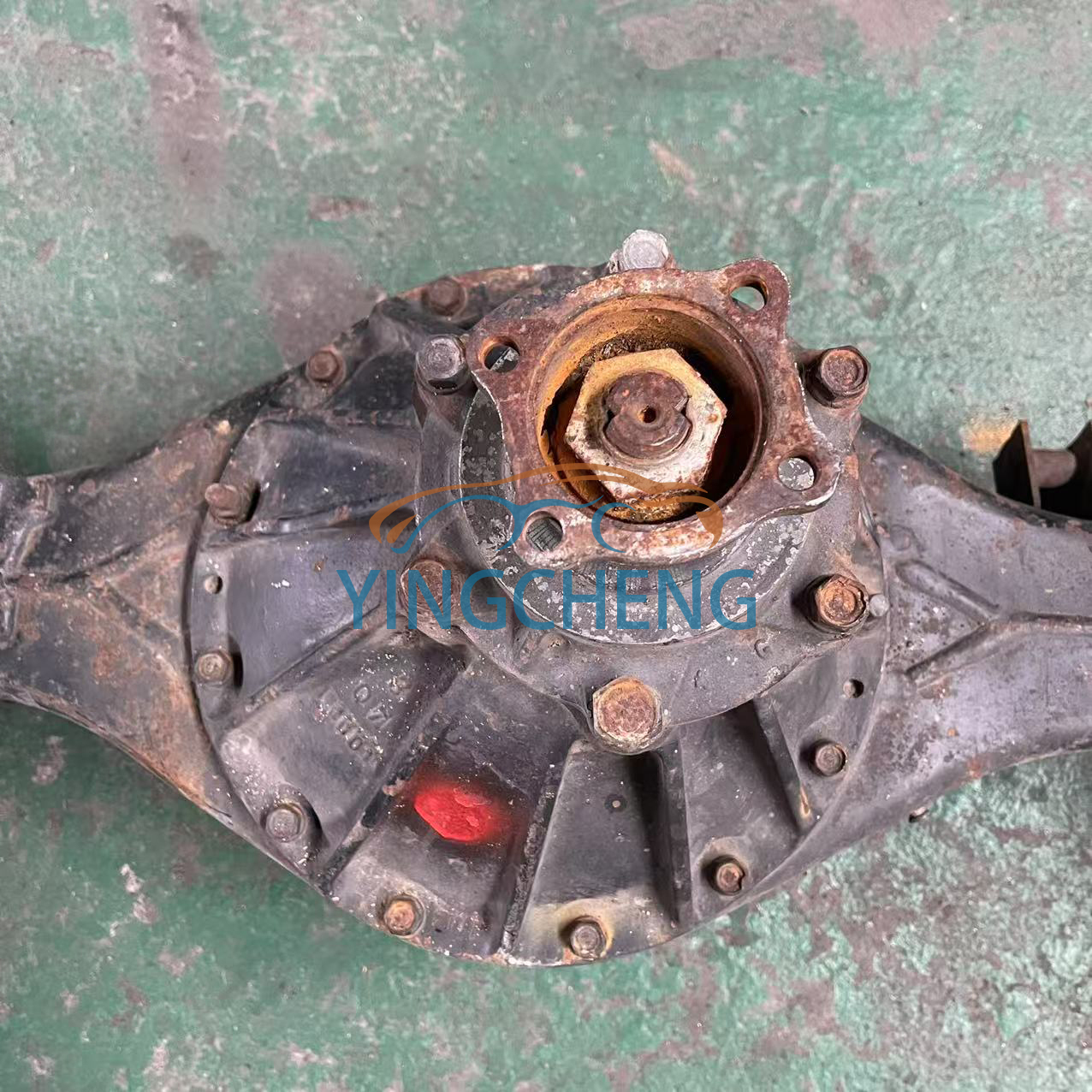 Hot Sale Used Rear Axle for Isuzu NKR NPR Light Truck 7:43 600P