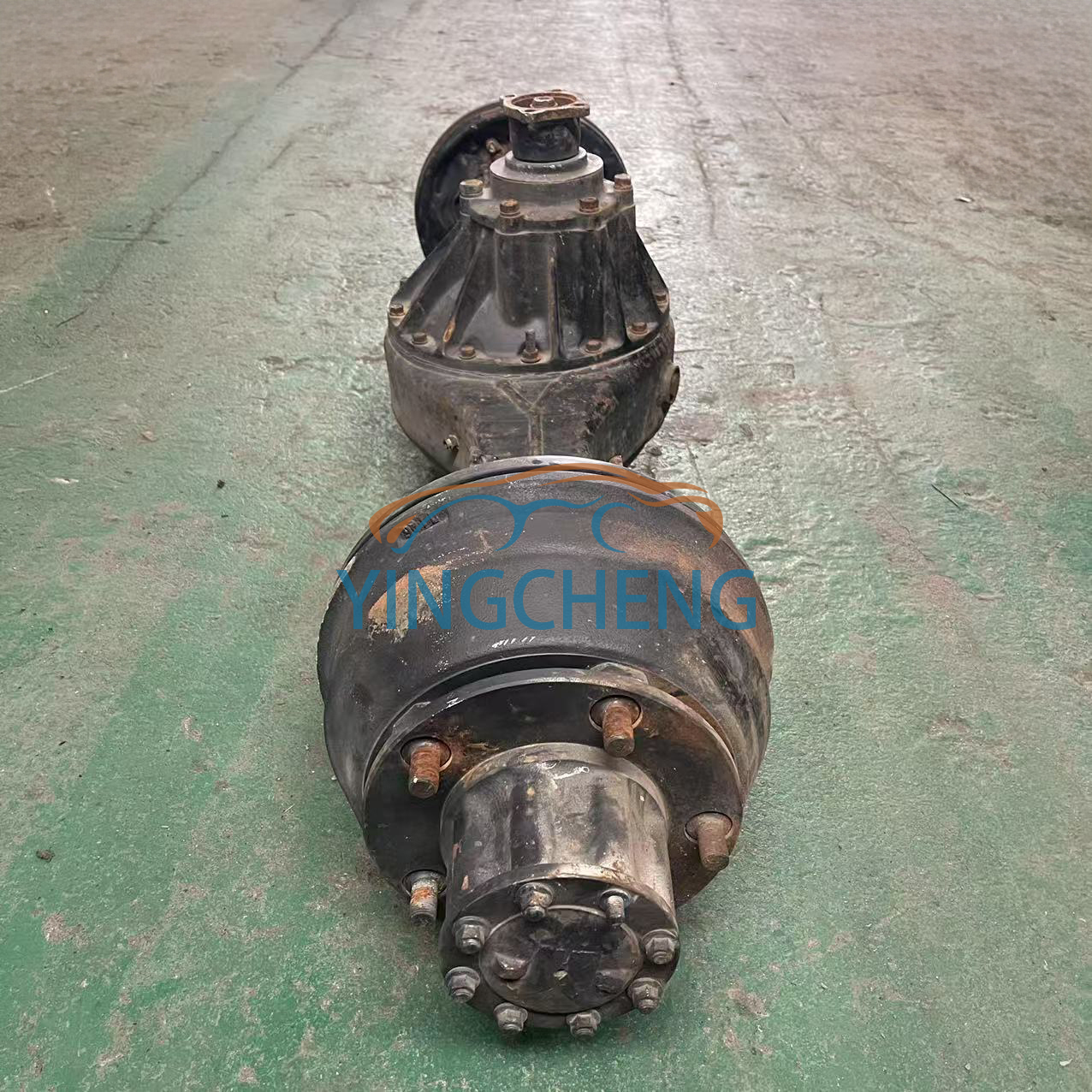 Hot Sale Used Rear Axle for Isuzu NKR NPR Light Truck 7:43 600P