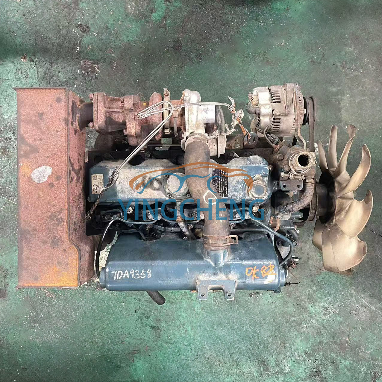 High Performance Used Diesel V2403 Complete Engine Assy for Kubota for Excavator