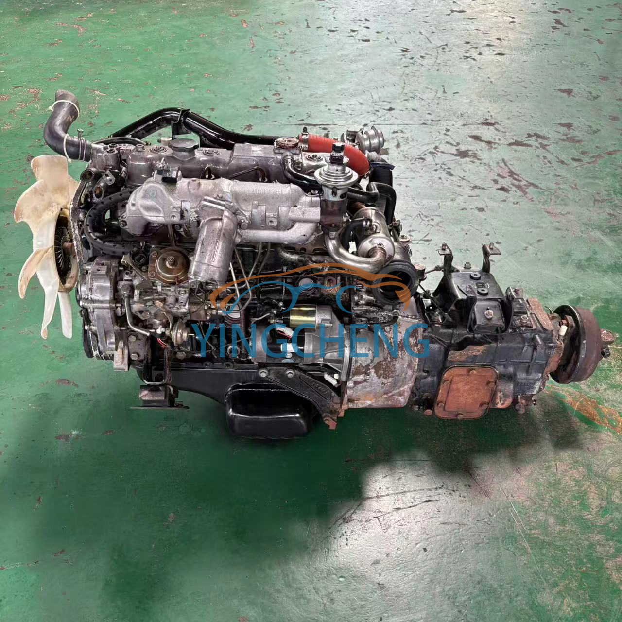 4JB1T Used Refurbish 4 Cylinder Diesel Engine for Isuzu Truck for Good Performance