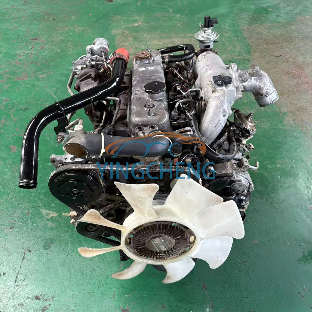 4JB1T Used Refurbish 4 Cylinder Diesel Engine for Isuzu Truck for Good Performance