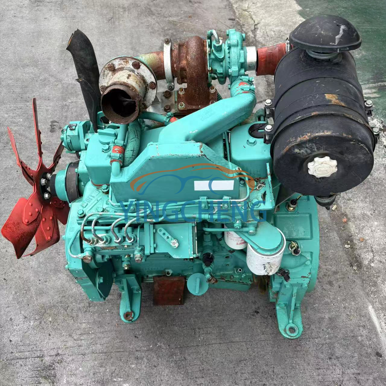 4BT Original Used 4 Cylinder Diesel Engine for Cummins Generator Set