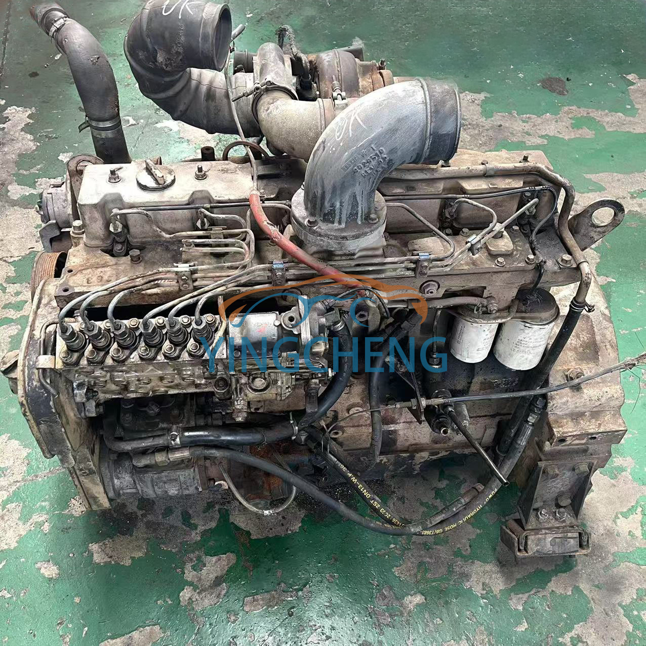 High Quality in Stock Cummins 6CT 8.3L 6 Cylinder Used Diesel Engine for Bus