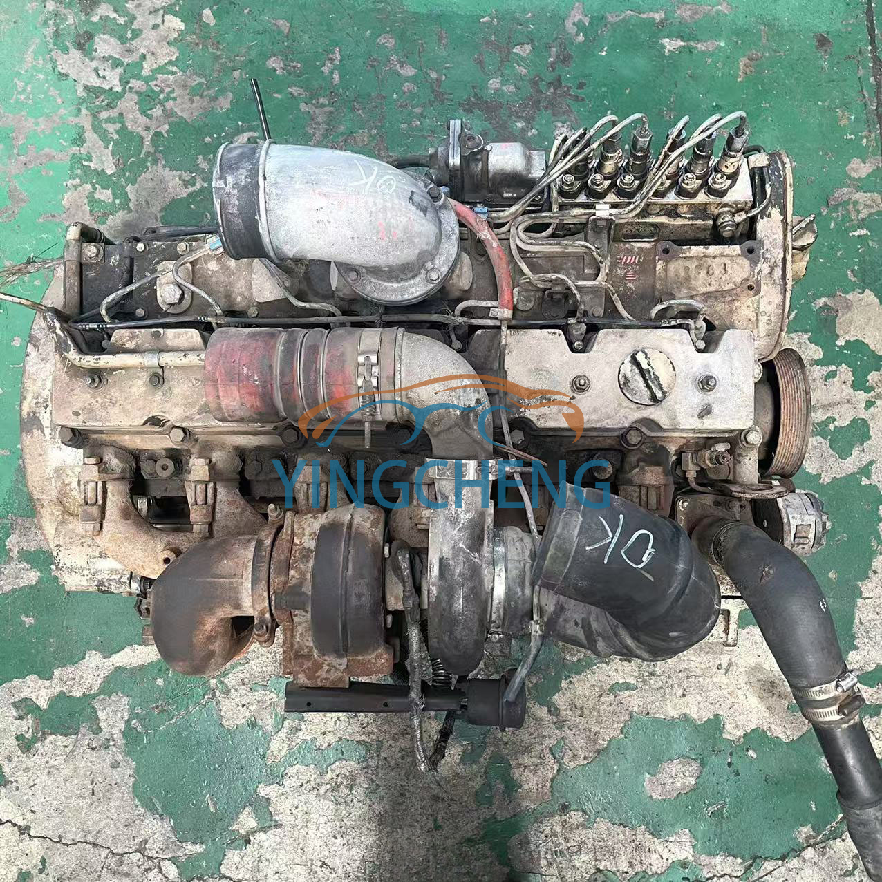 High Quality in Stock Cummins 6CT 8.3L 6 Cylinder Used Diesel Engine for Bus