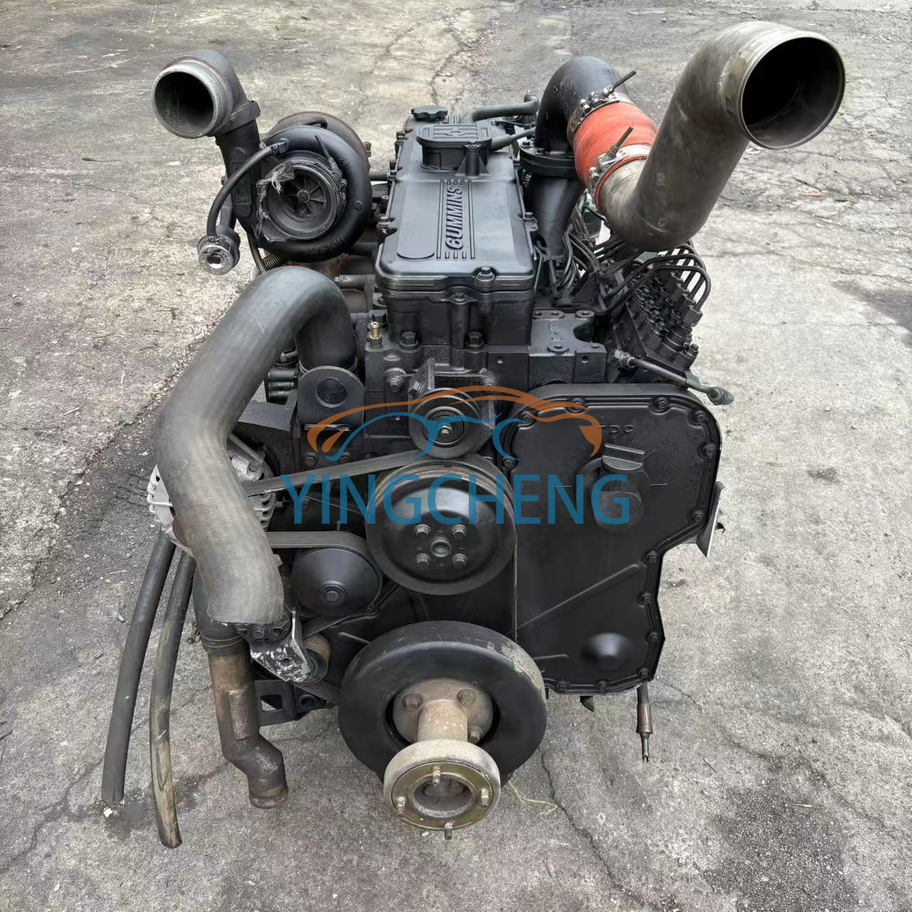 6LT 8.9L 6 Cylinder Used Diesel Engine for Cummins for Good Price