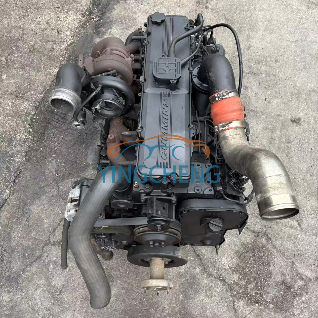 6LT 8.9L 6 Cylinder Used Diesel Engine for Cummins for Good Price