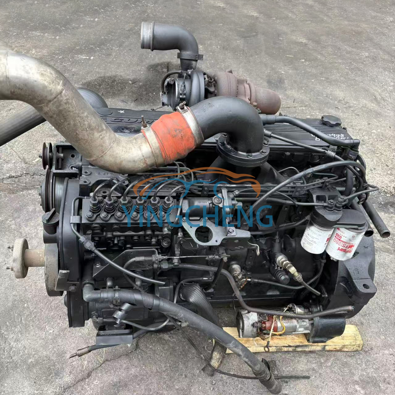 6LT 8.9L 6 Cylinder Used Diesel Engine for Cummins for Good Price