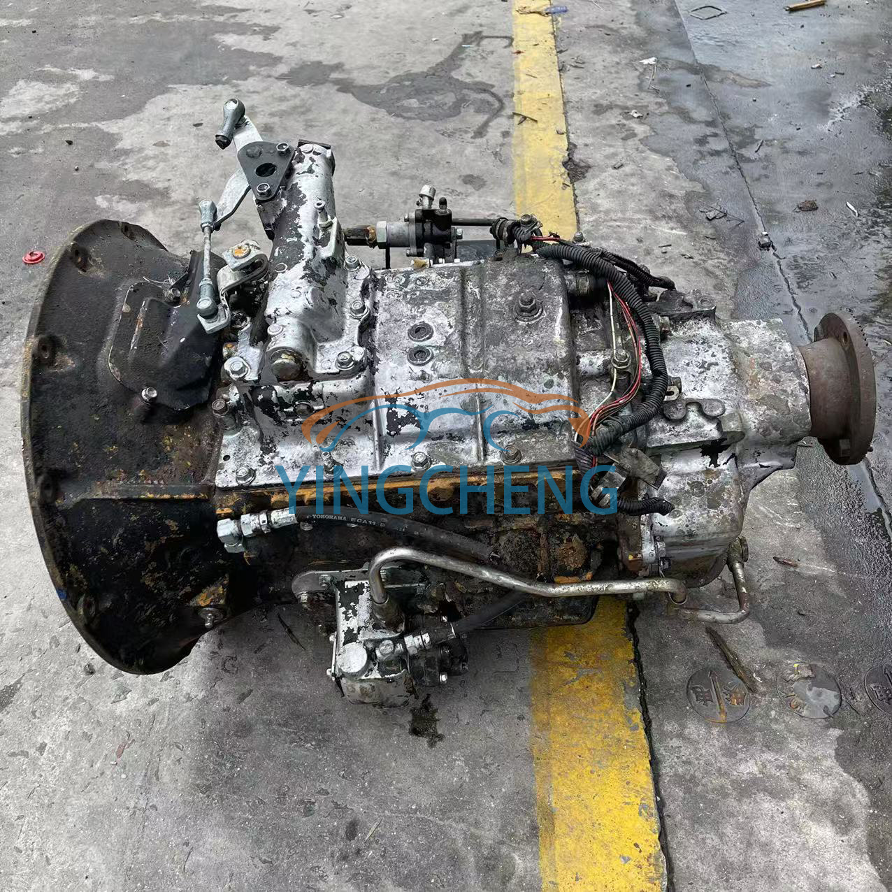 Japanese Original Used 6WF1 7speed Transmission for Isuzu