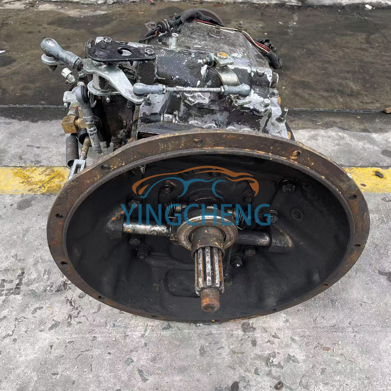 Japanese Original Used 6WF1 7speed Transmission for Isuzu