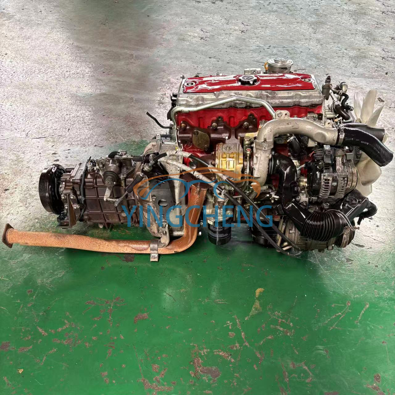 4.0L Original Used N04CT Turbo Diesel Engine for Hino 300 Dutro Truck