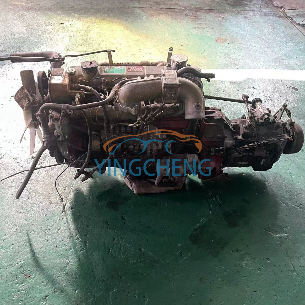 Engine Assembly EH700 for Hino Used Diesel Engine 6 Cylinders Engine