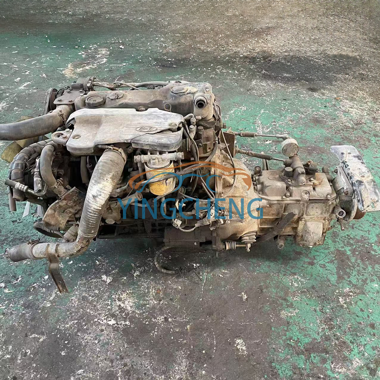 For Truck Used Engine Assembly for Hyundai D4DBT 4-Cylinder Diesel Engine