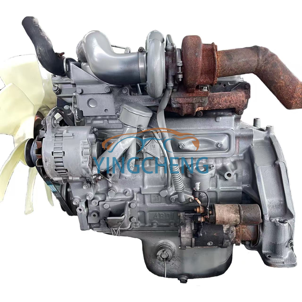 High Quality Used Diesel 4BD1T Engine for Isuzu