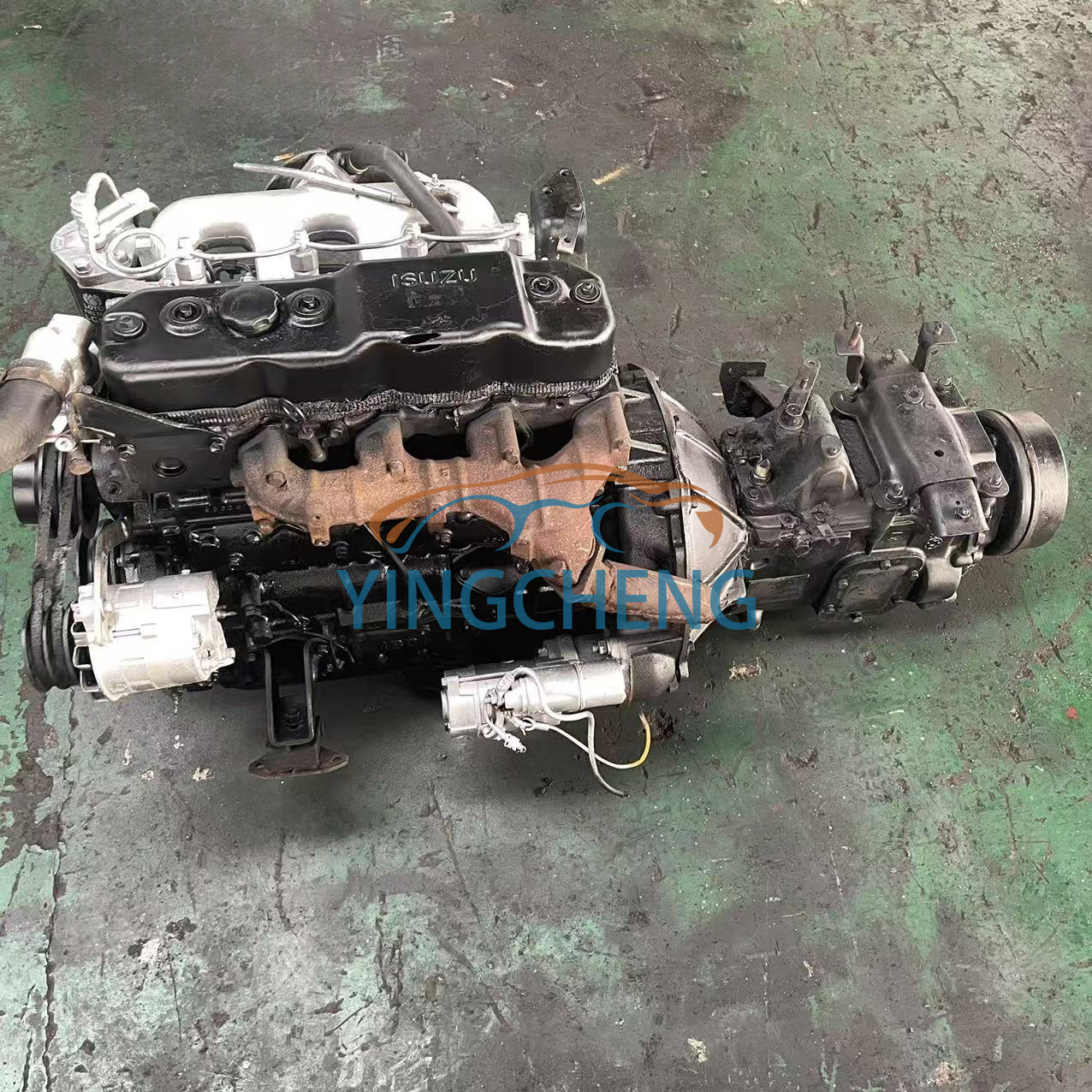 Isuzu 4BD1 Used Diesel Engine for Truck for High Quality