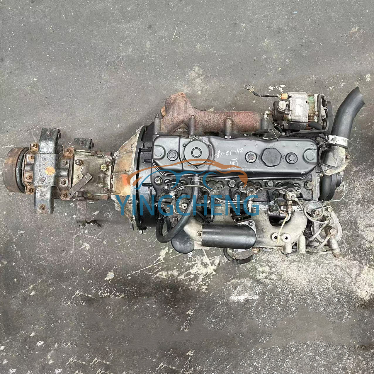 Used Japanese Engine 4BG1 Diesel Engine Motor with Good Condition for ISUZU Truck