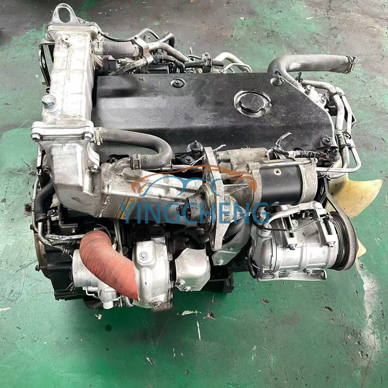 Used Complete 4HK1T 4 Cylinder Diesel Engine for Isuzu Truck Bus 700P Application