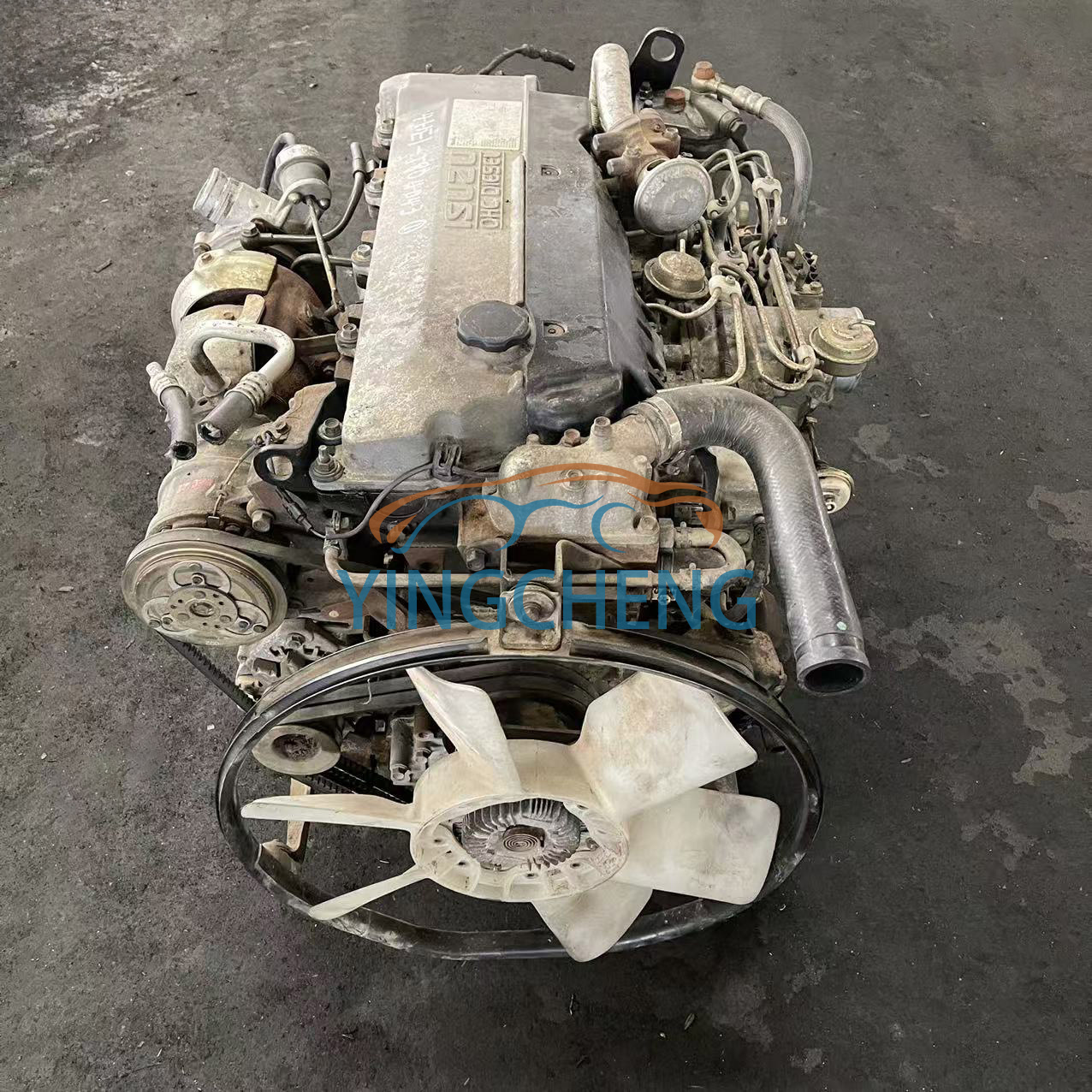Japanese 4HE1T Original Used Diesel Engine for Isuzu