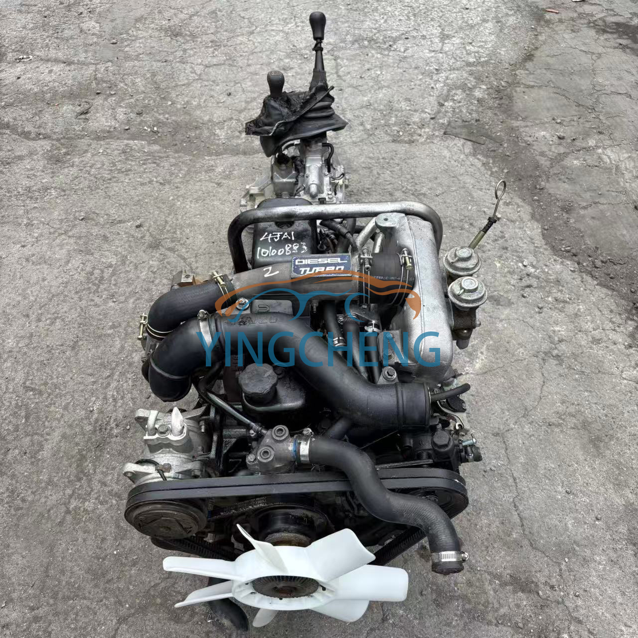 Good Condition Japan 4JA1T 4 Cylinder Used Diesel Engine for Isuzu Pickup Truck