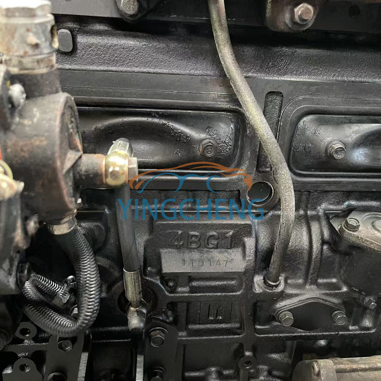 Used Japanese Engine 4BG1 Diesel Engine Motor with Good Condition for ISUZU Truck