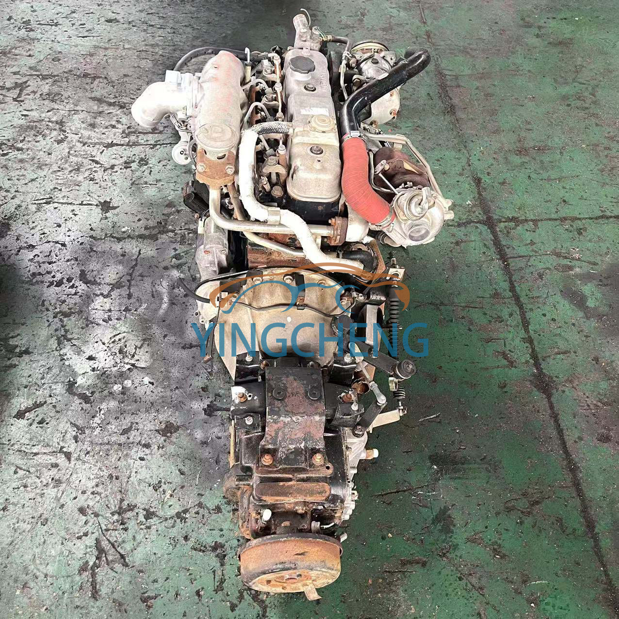 Japanese Original Used 4 Cylinder 4JB1T Diesel Engine for Isuzu for Truck for Good Performance