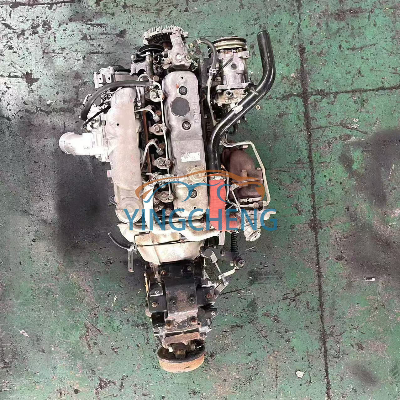 Japanese Original Used 4 Cylinder 4JB1T Diesel Engine for Isuzu for Truck for Good Performance