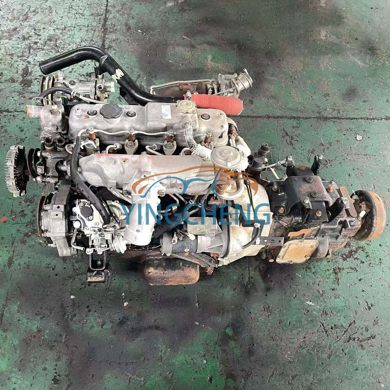Japanese Original Used 4 Cylinder 4JB1T Diesel Engine for Isuzu for Truck for Good Performance