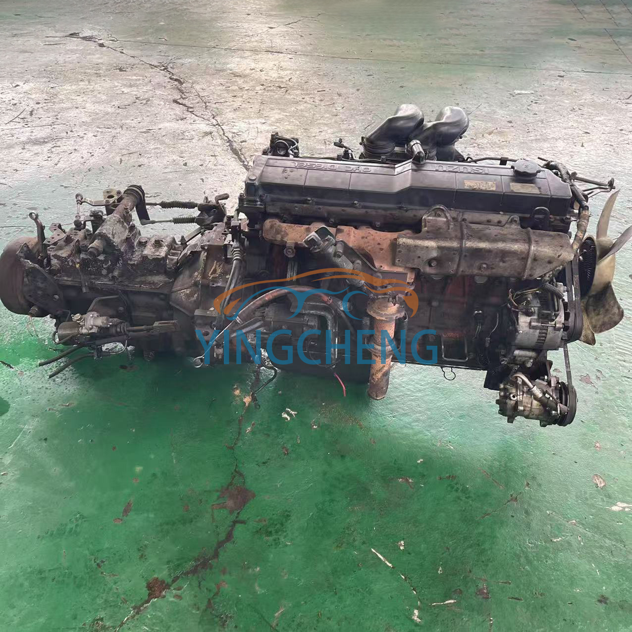 Hot Sale Auto Engine System Used Japan 6HH1 Diesel Engine for Isuzu Truck