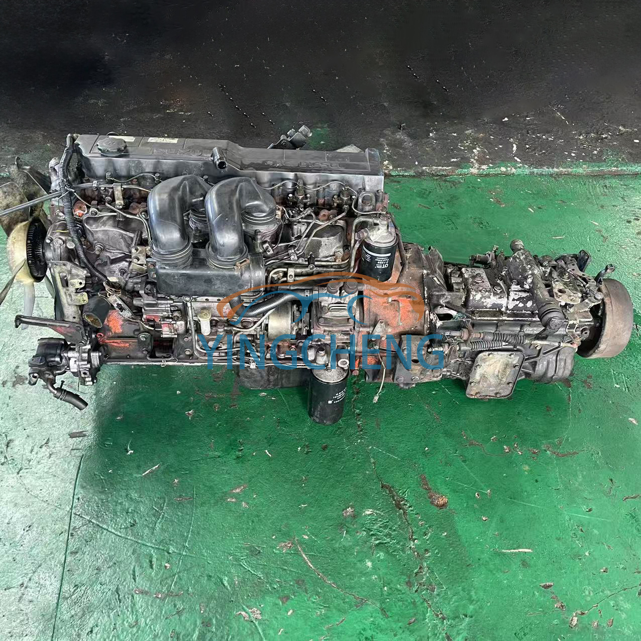 Hot Sale Auto Engine System Used Japan 6HH1 Diesel Engine for Isuzu Truck