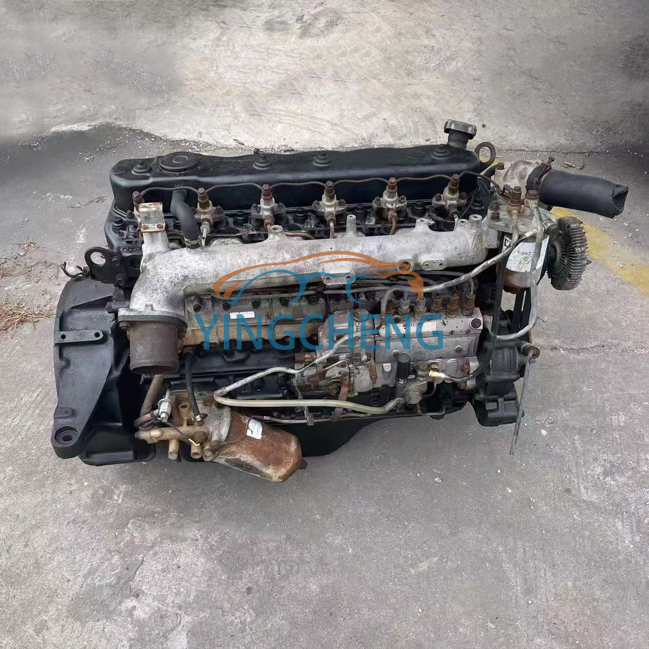 Japanese Used 6 Cylinders Diesel Engine 6BD1 for Isuzu Truck