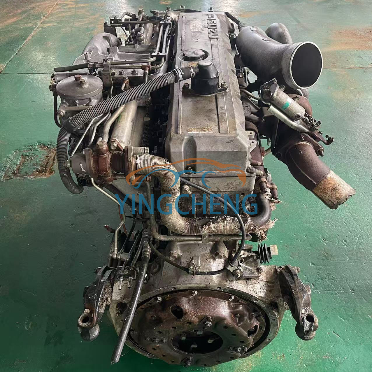 Hot Sale Original Japanese Used Diesel Engine 6WF1 for Isuzu Truck