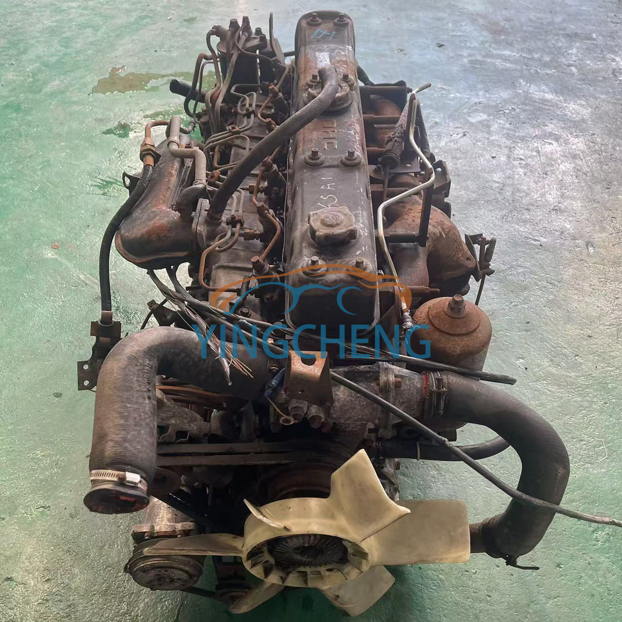 High Quality Original Japanese Used Diesel Engine 6SA1 Complete Engine for Isuzu Excavator