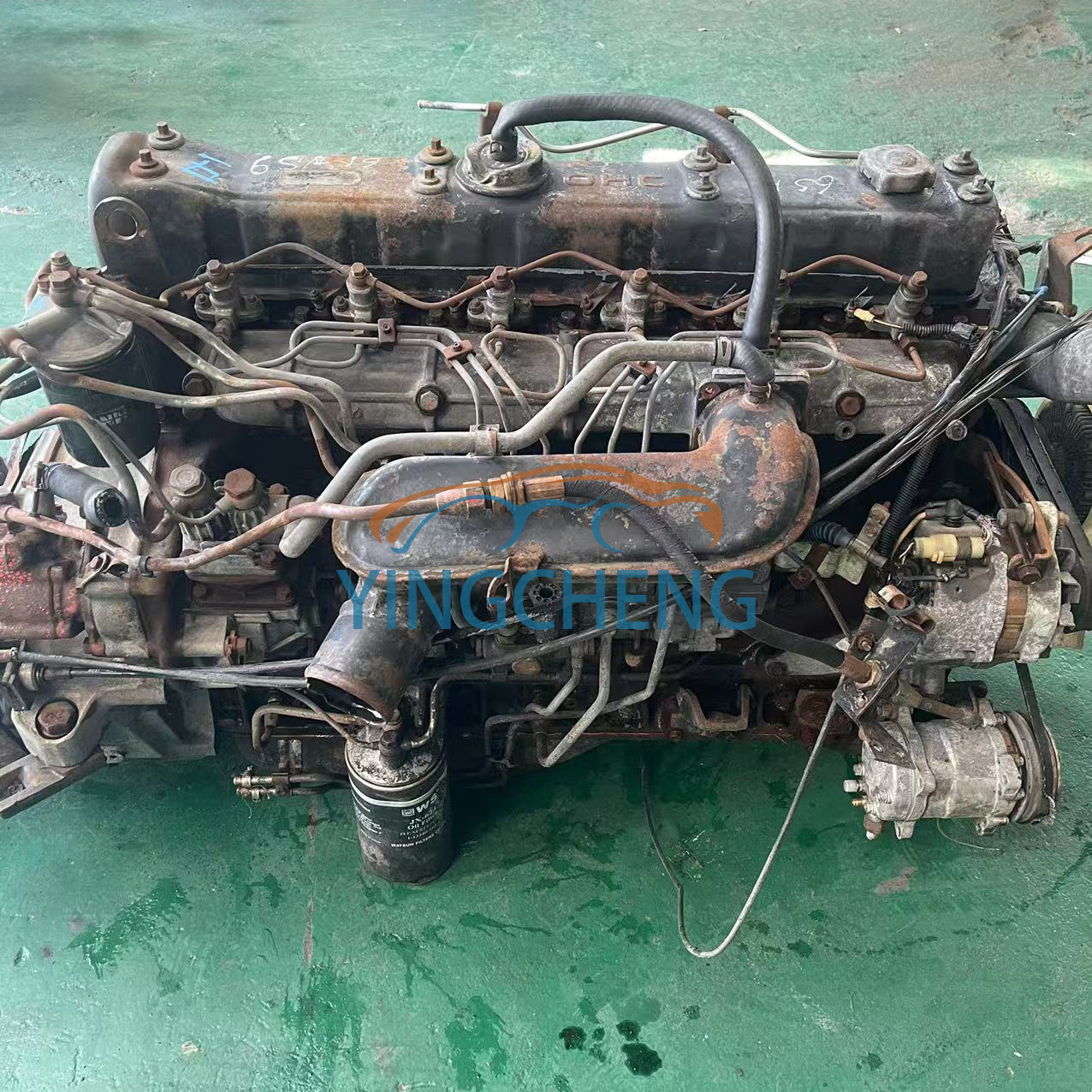 High Quality Original Japanese Used Diesel Engine 6SA1 Complete Engine for Isuzu Excavator