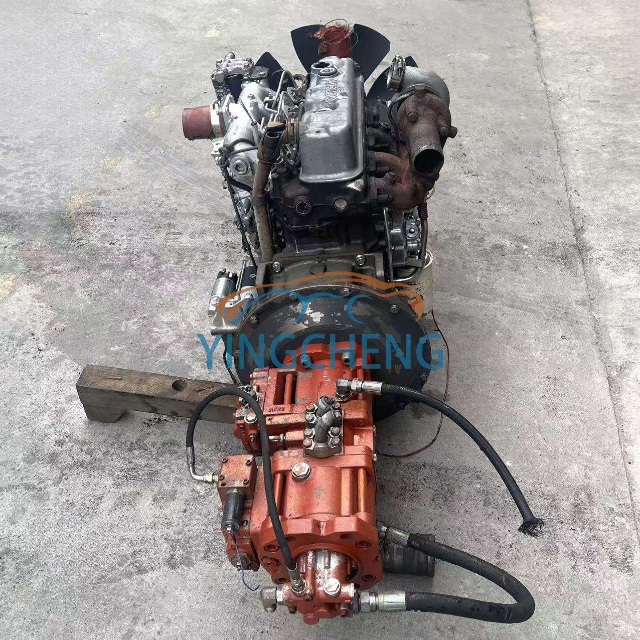Original Japanese Used Diesel Engine for Mitsubishi 4D34T Engine for Excavator