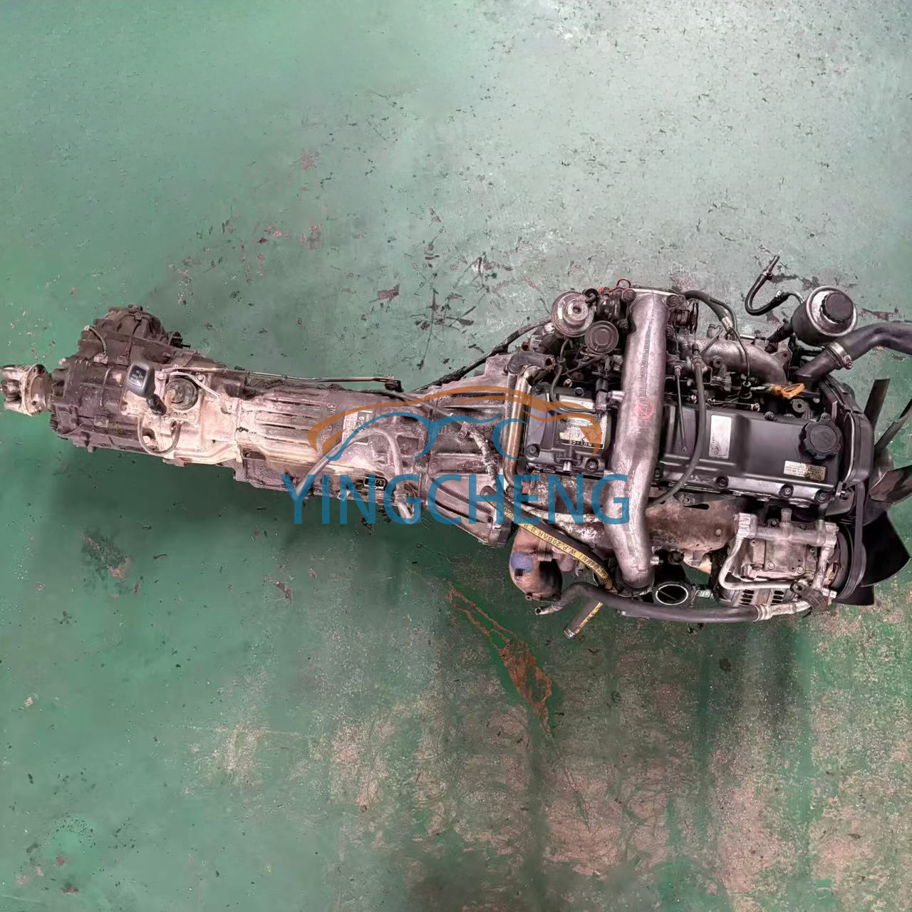 Original Japanese 1KZ Complete Used Diesel Engine 3.0L 4 Cylinder for Toyota PRADO, Pick-up Truck