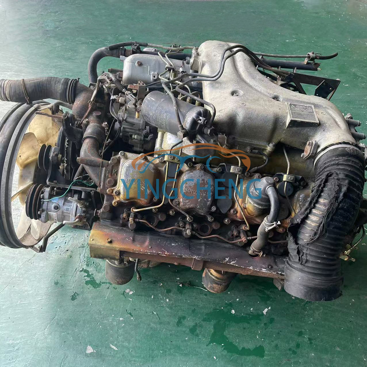 Original Used Diesel Engine 8DC9-3A Complete for Mitsubishi Truck