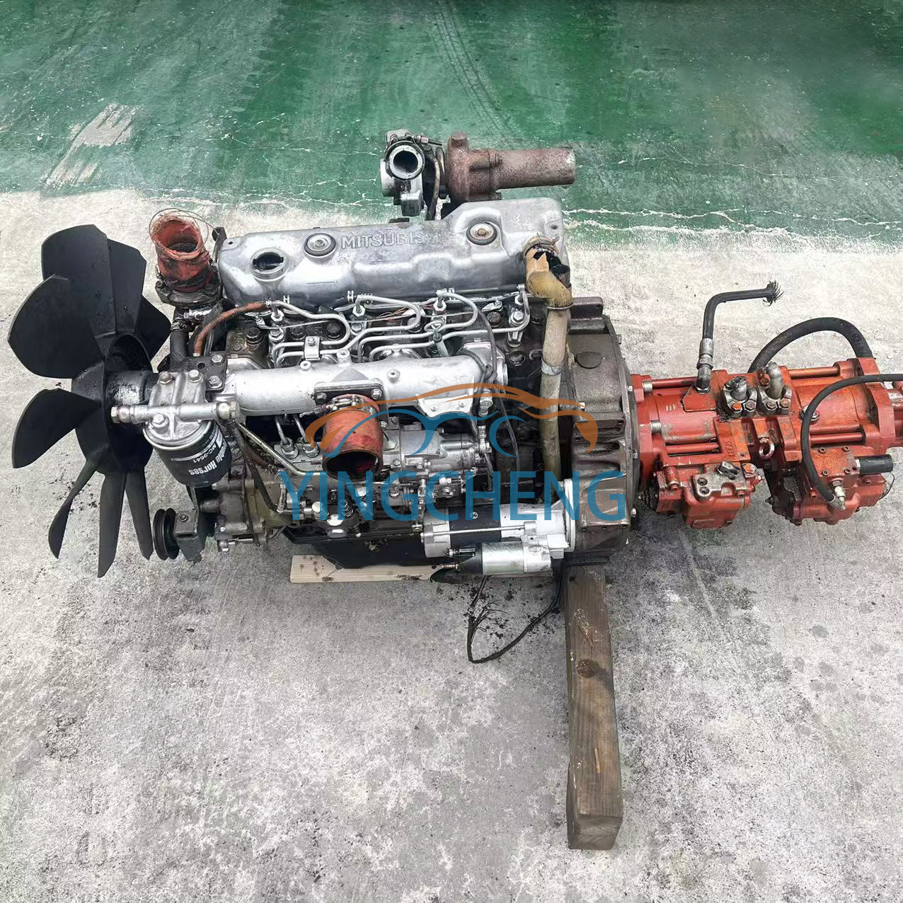 Original Japanese Used Diesel Engine for Mitsubishi 4D34T Engine for Excavator