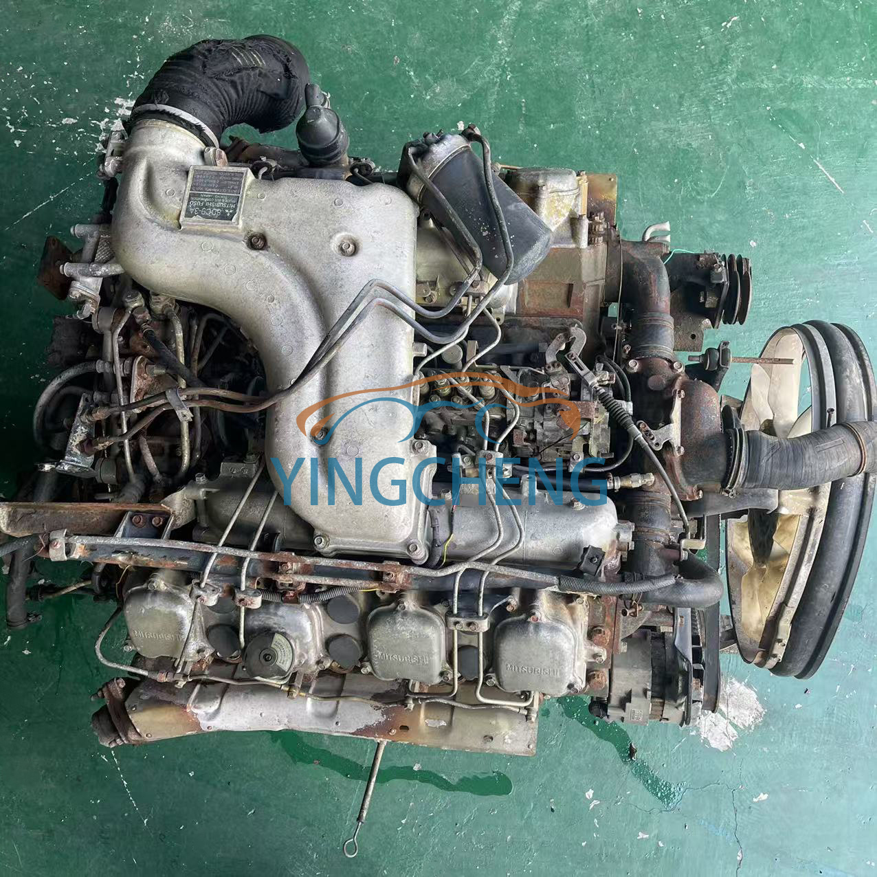 Original Used Diesel Engine 8DC9-3A Complete for Mitsubishi Truck