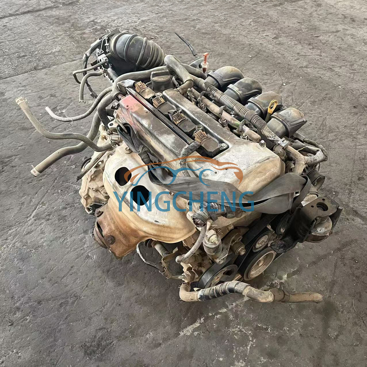 The Toyota for Corolla 1.8L Original Mechanical Engine Assembly Used 1ZZ AT Engines