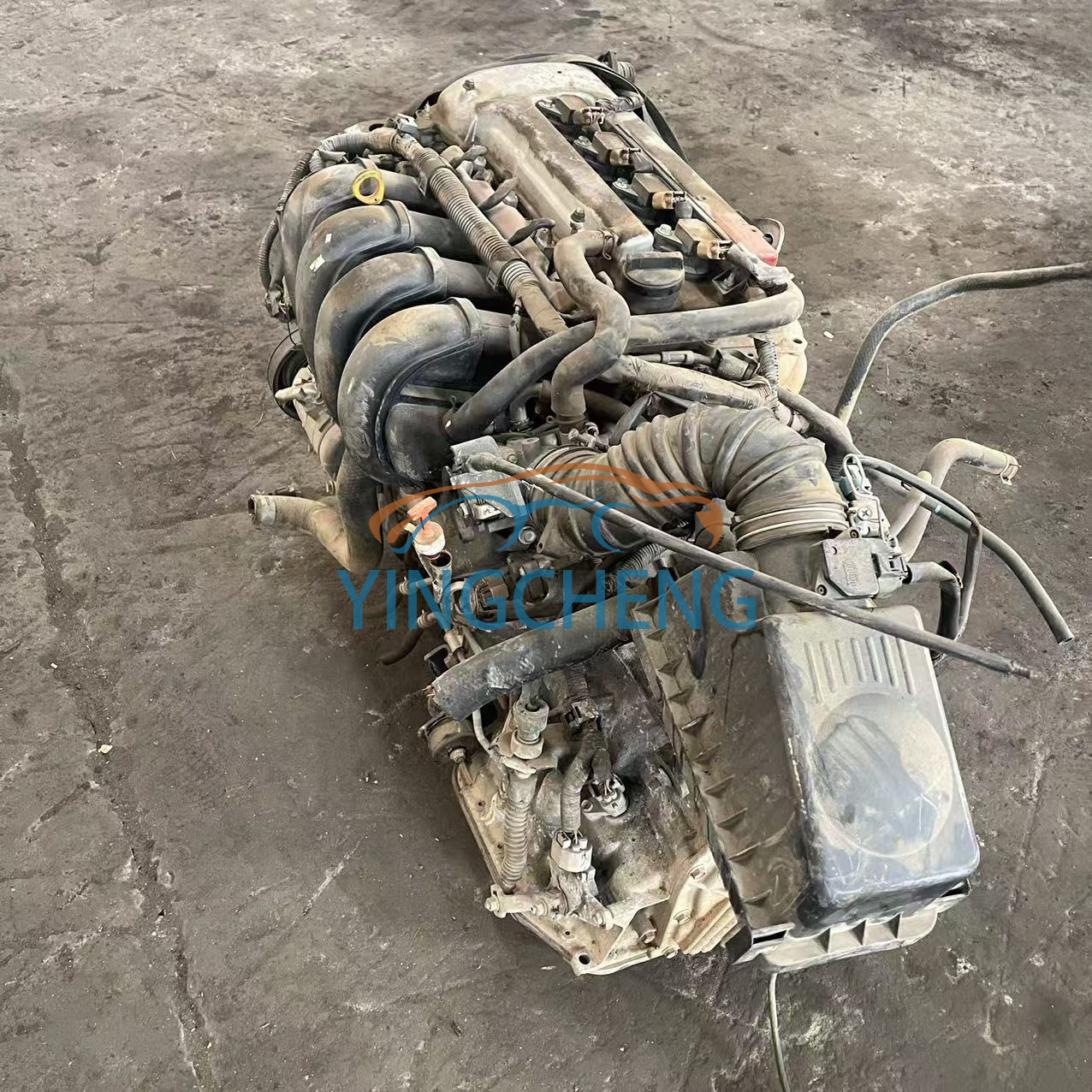 The Toyota for Corolla 1.8L Original Mechanical Engine Assembly Used 1ZZ AT Engines
