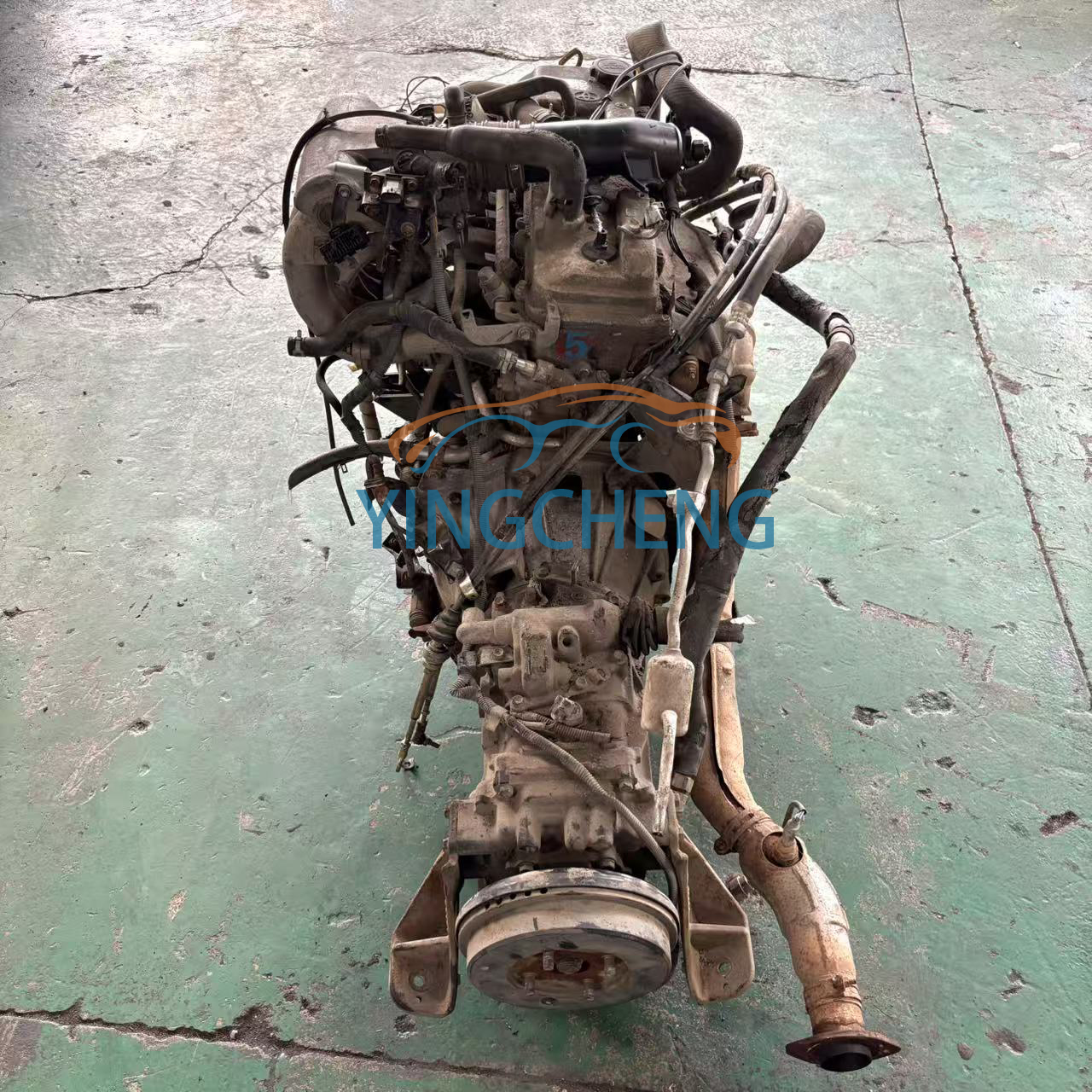 Original Used Engine Medium-Sized Bus 3RZ Gasoline Complete Engine for Toyota Coster