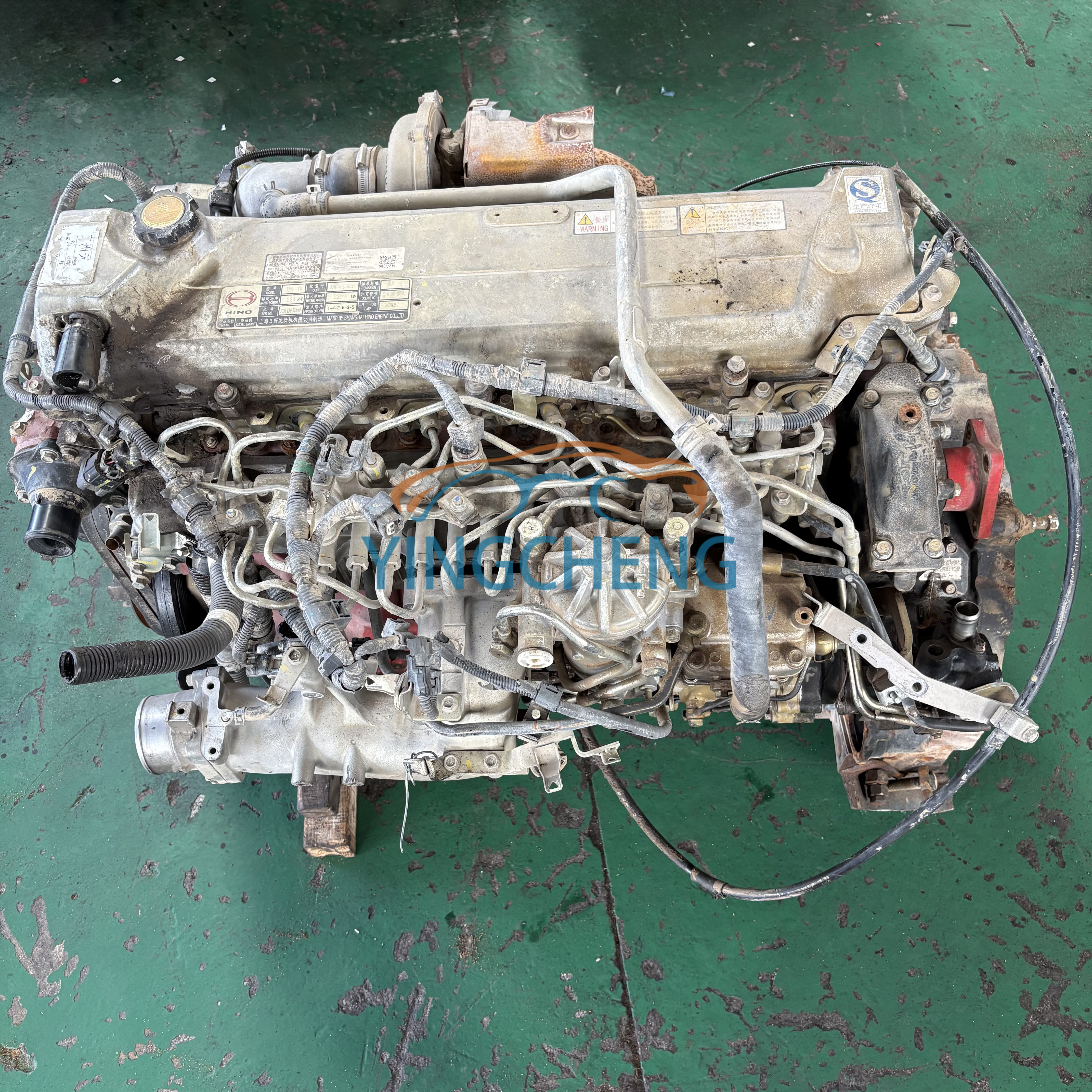 Good Performance Hino Orginal Used J08E-YA Diesel Engine for Concrete Mixer Truck