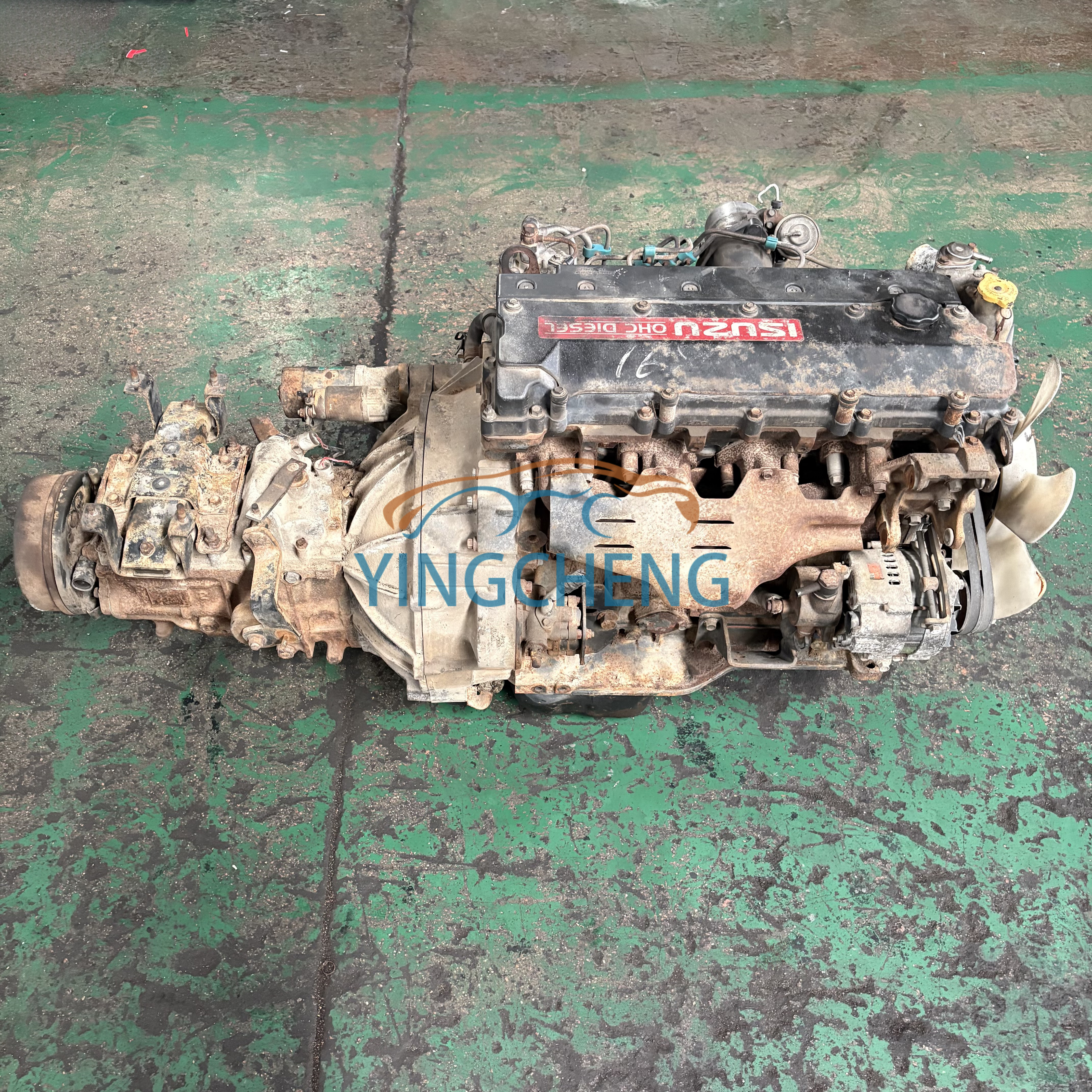 Top Quality Isuzu 4HF1 Used Engine for Trucks Diesel Engine