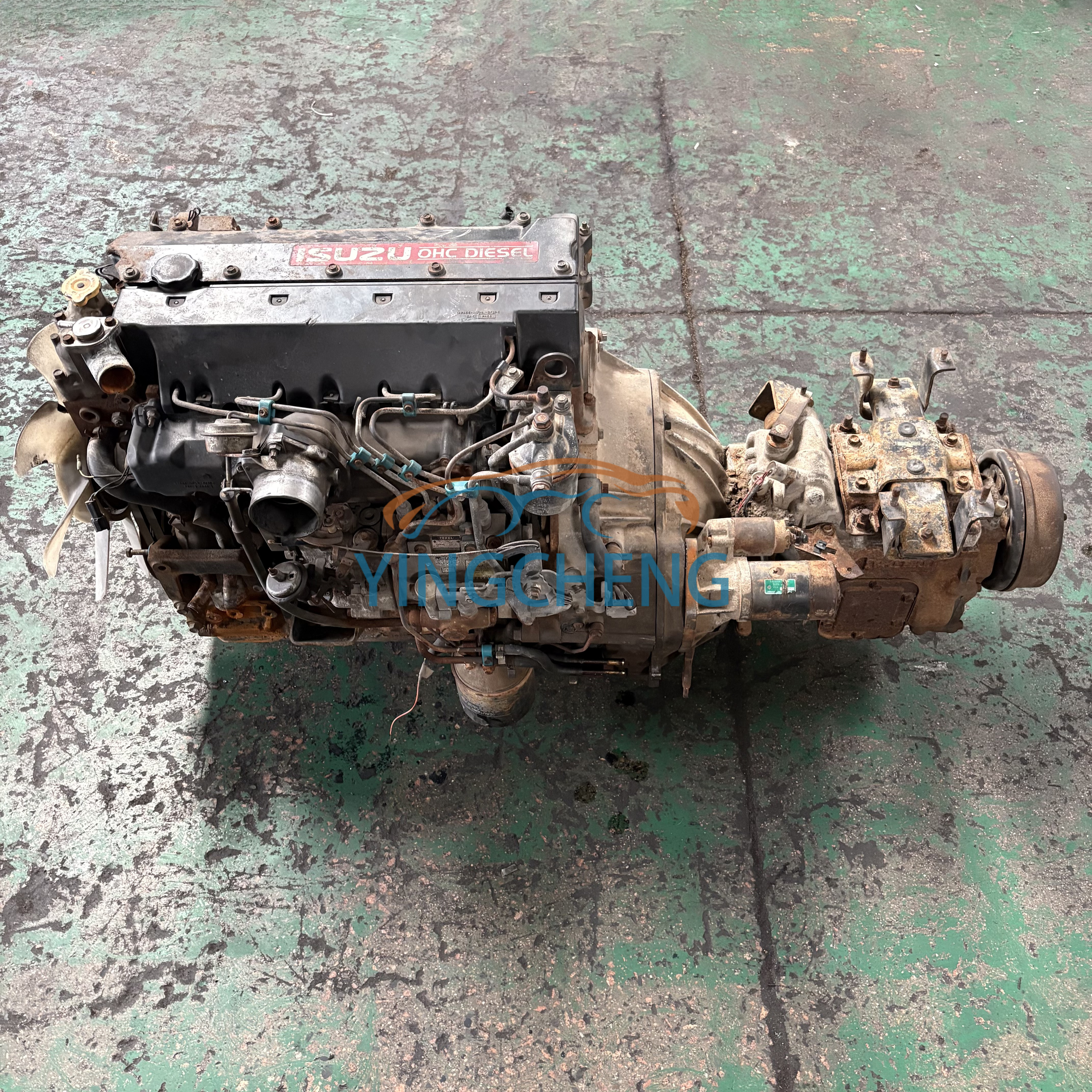 Top Quality Isuzu 4HF1 Used Engine for Trucks Diesel Engine